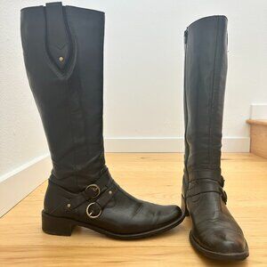 Paul Green Tall Shaft Boots in Black